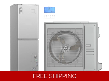 C&H 48K-BTU 17.5 SEER2 Central-AHU X-TREME H-Heat Pump (-22°F) E-Star: 12 EER/9.5 HSPF (R454B)